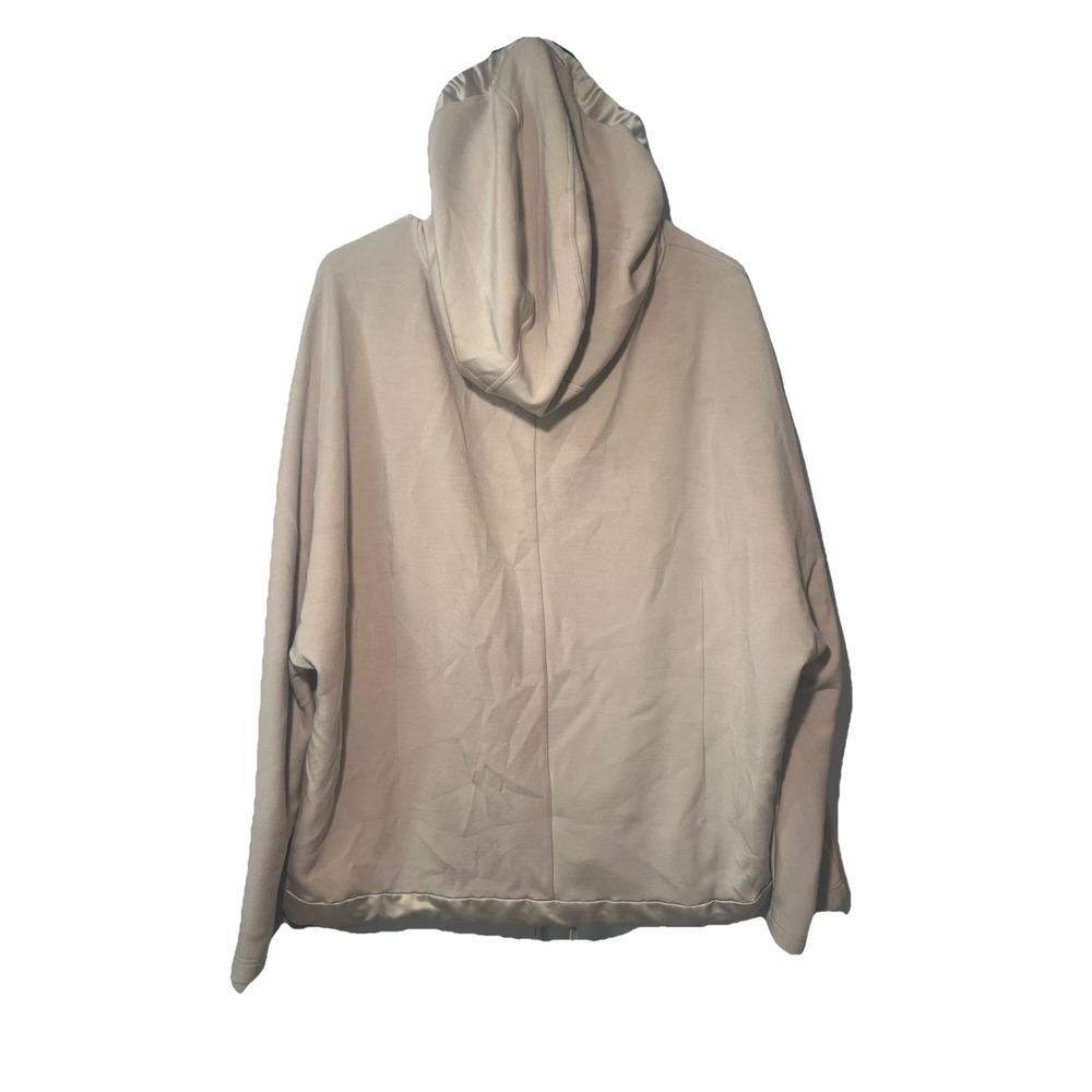 Varley Hawley Dull-Zip Double Soft Hoodie Sweatshirt Pullover Size Large Beige - Picture 3 of 8